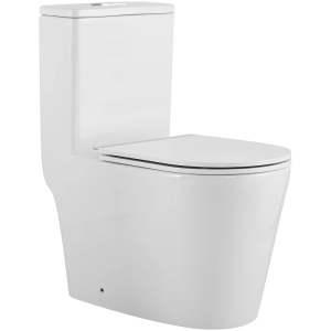  Унитаз напольный безободковый SantiLine SL-5029